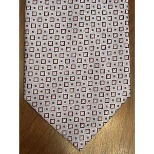 J.S Blank Collection Blue Pink Hand Made 100% Silk Men’s Neck Tie Made In China